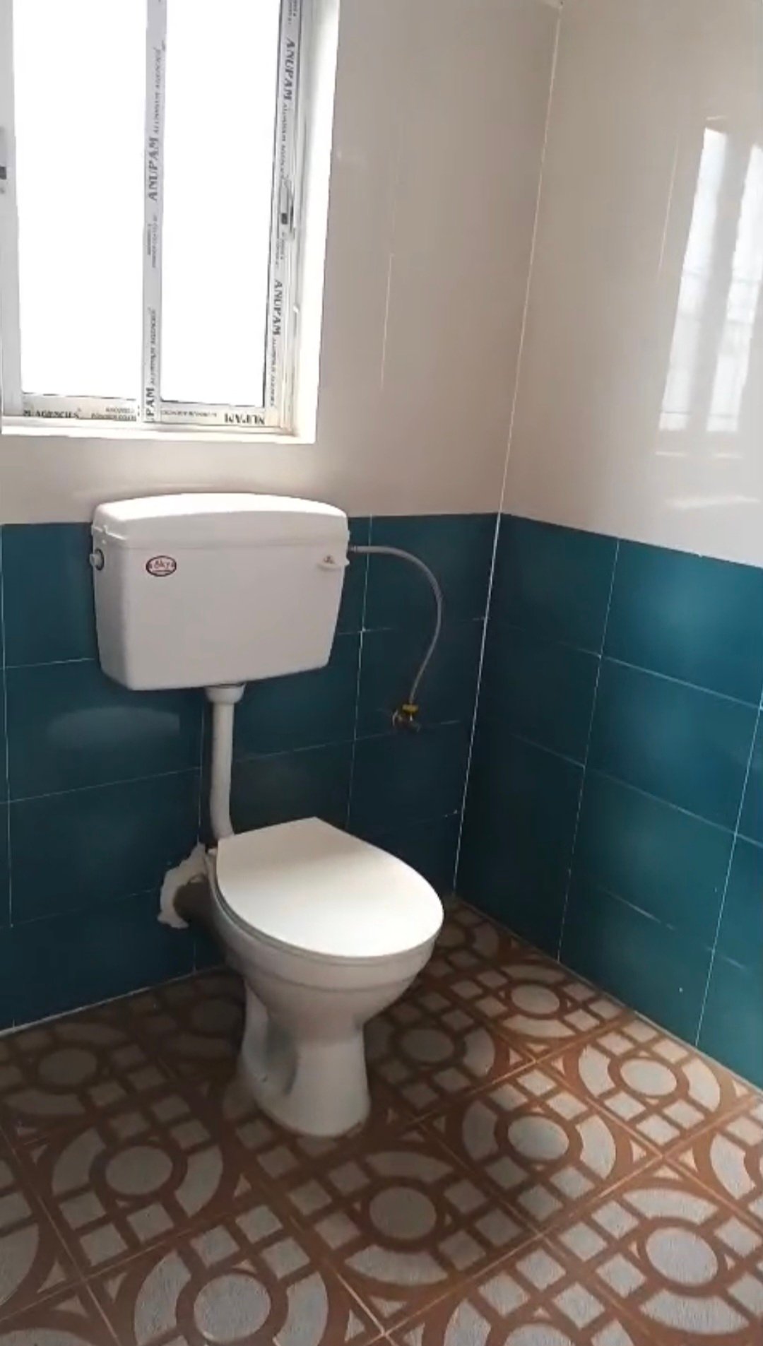 2 bed rooms, one hall plus dining space,  kitchen, 2 toilets with bath, spacious balcony