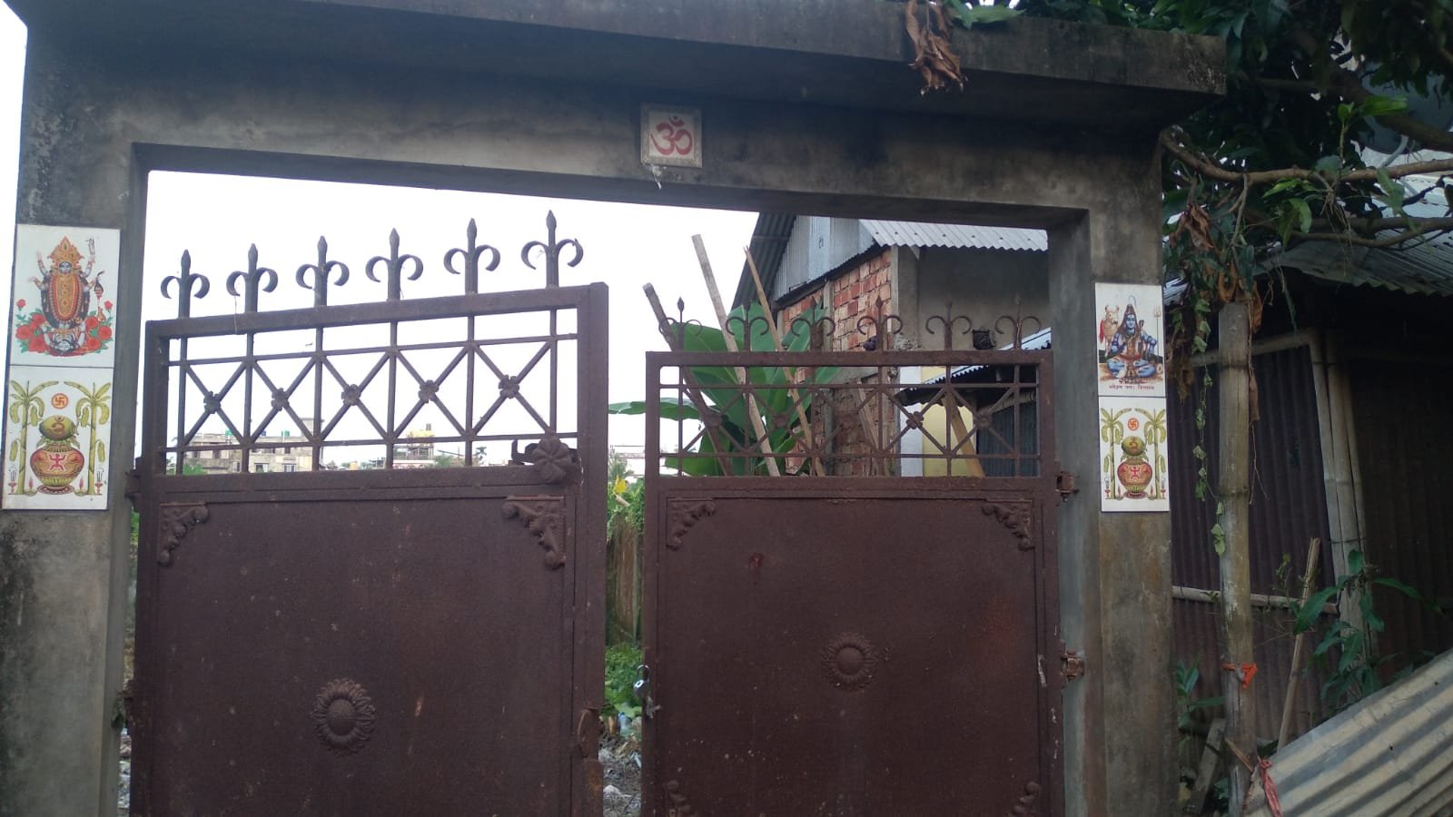 For sale a 2 katha plot at Silchar Kanakpur Part 2 with Boundary wall,Gate and Ground + 2 Foundation.