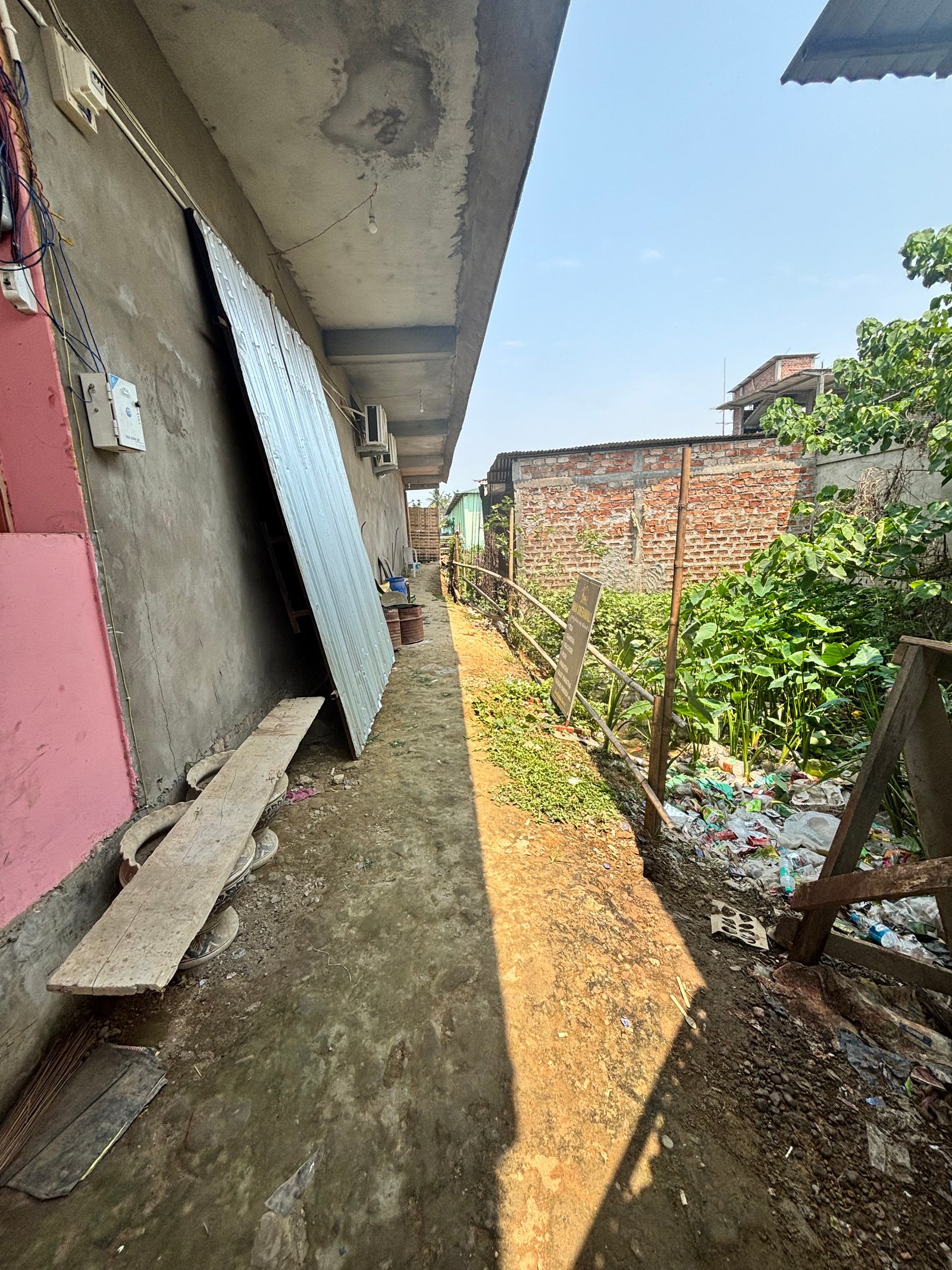 Rent for godown office bank school